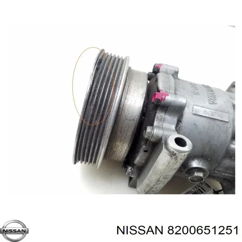 Comprar 8200651251 Nissan/Infiniti Compresor de aire acondicionado coche