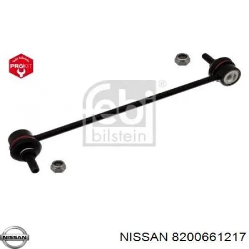 Bieleta estabilizadora delantera Nissan/Infiniti 8200661217 precio, desde 18,91 EUR