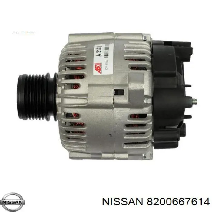 Alternador del motor Nissan/Infiniti 8200667614 precio, desde 62,44 EUR