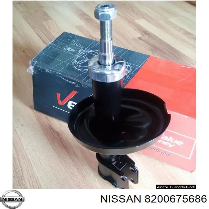 Amortiguador delantero Renault Kangoo 1 KC0, KC1