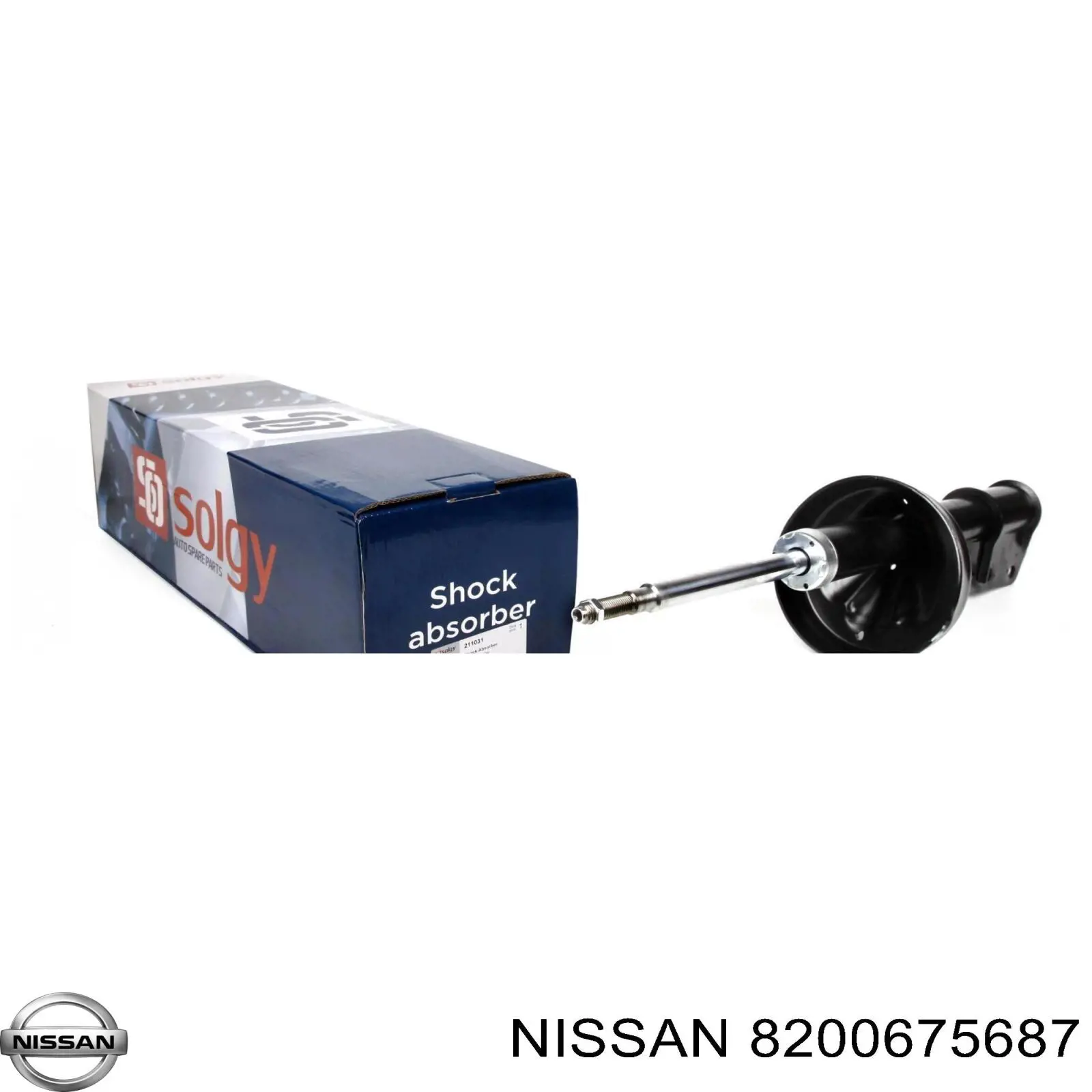 Amortiguador delantero Renault Kangoo 1 KC0, KC1