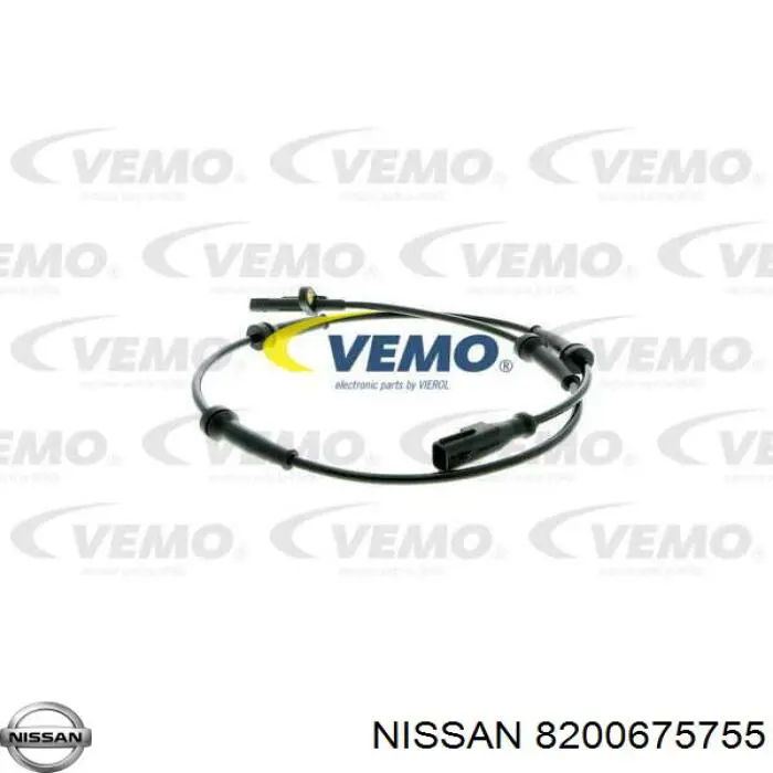 8200675755 Nissan sensor abs trasero