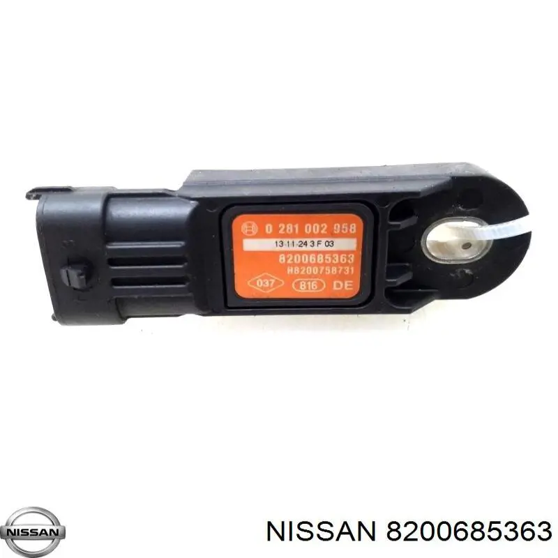 Comprar 8200685363 Nissan/Infiniti Sensor de presión del colector de admisión