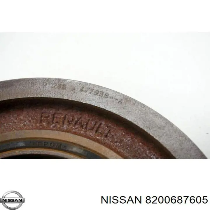 8200687605 Nissan polea de cigüeñal