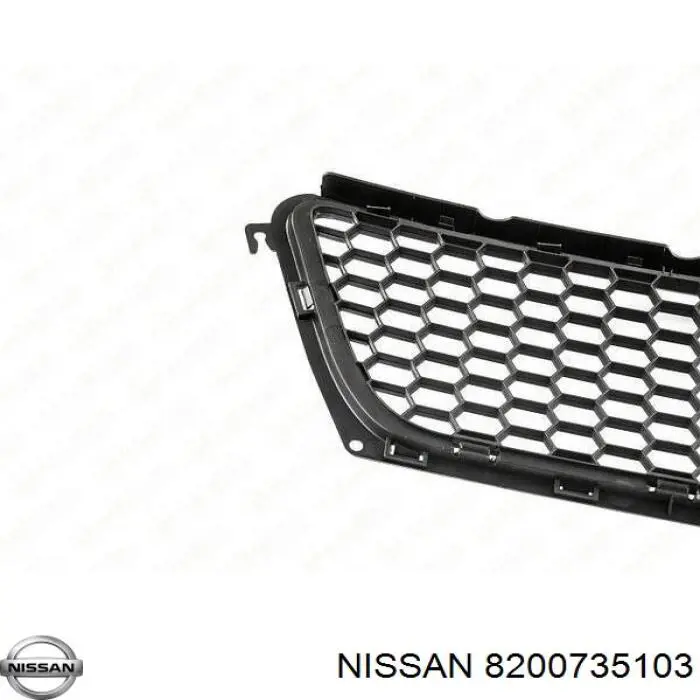 8200735103 Nissan rejilla de ventilación, parachoques delantero