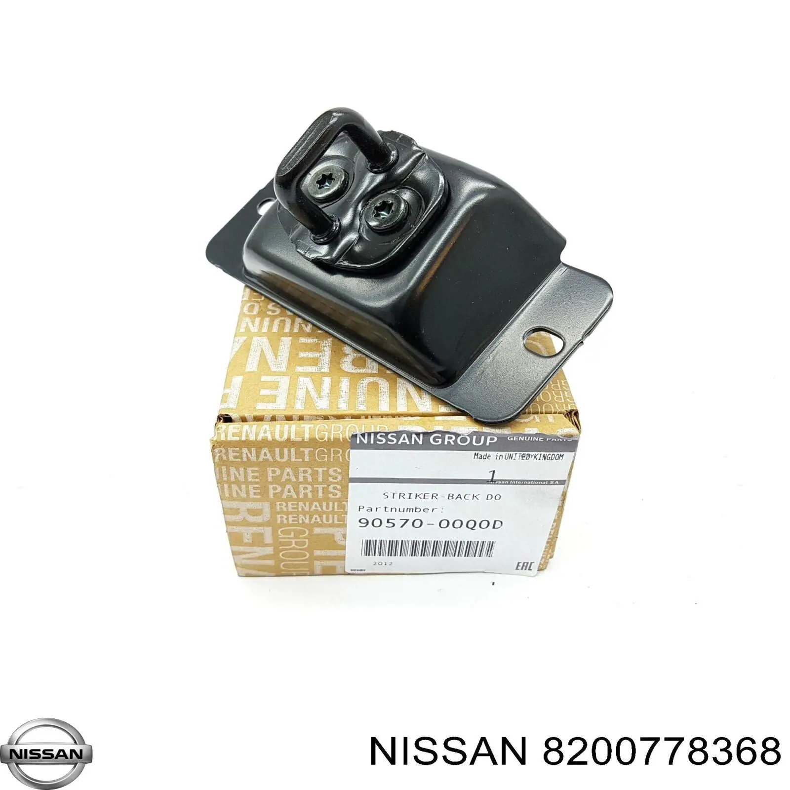 8200778368 Nissan cuña de cierre puerta corrediza trasera