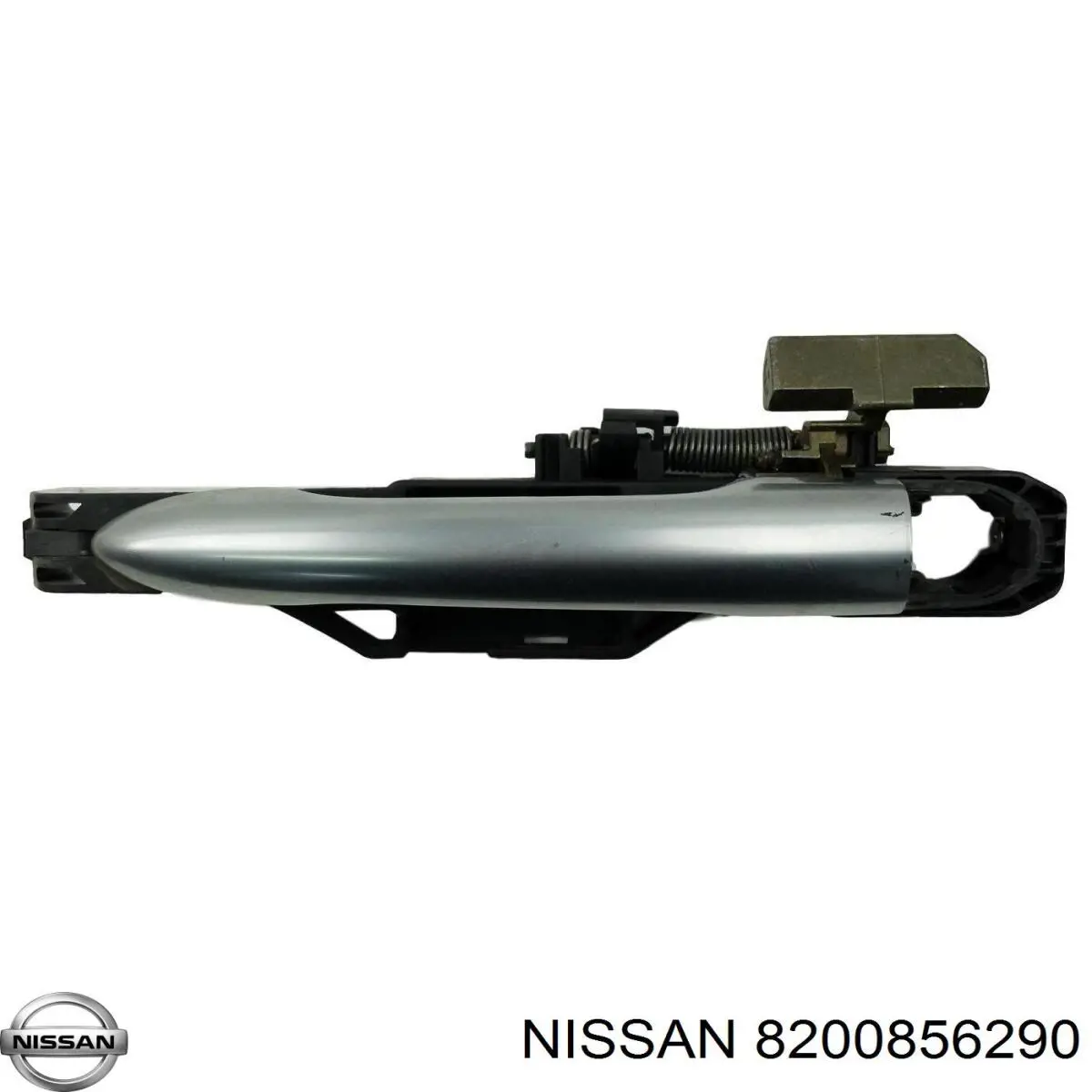 8200856290 Nissan manecilla de puerta corrediza exterior derecha