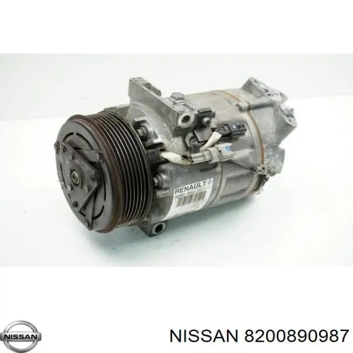 8200890987 Nissan compresor de aire acondicionado