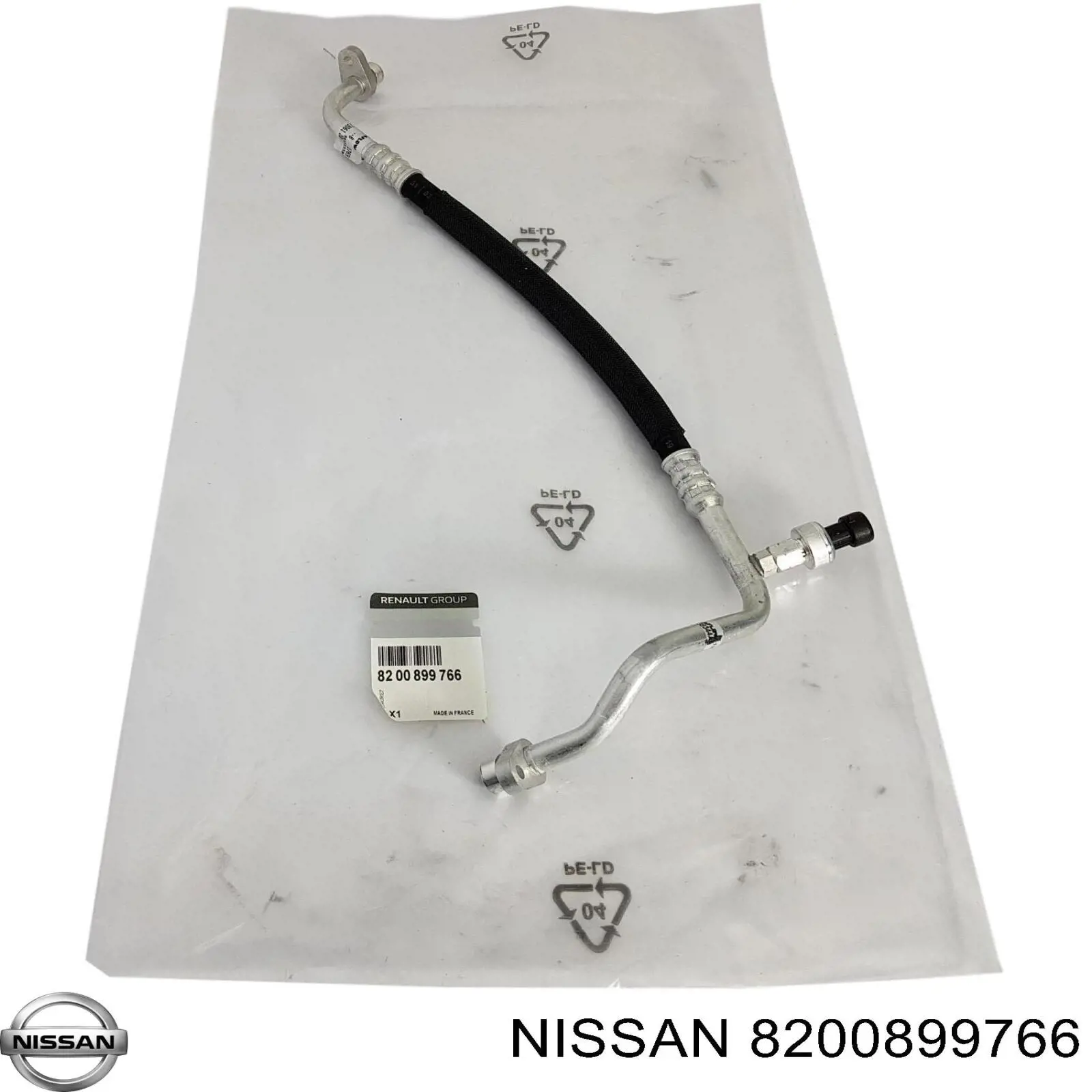 8200899766 Nissan/Infiniti Manguera de aire acondicionado de compresor al condensador