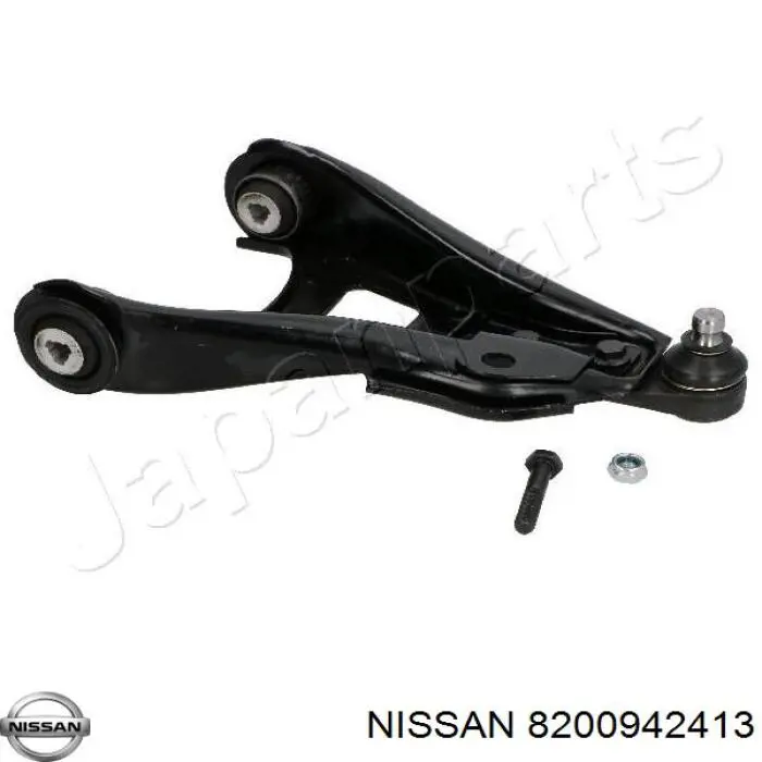 8200942413 Nissan barra oscilante, suspensión de ruedas delantera, inferior derecha