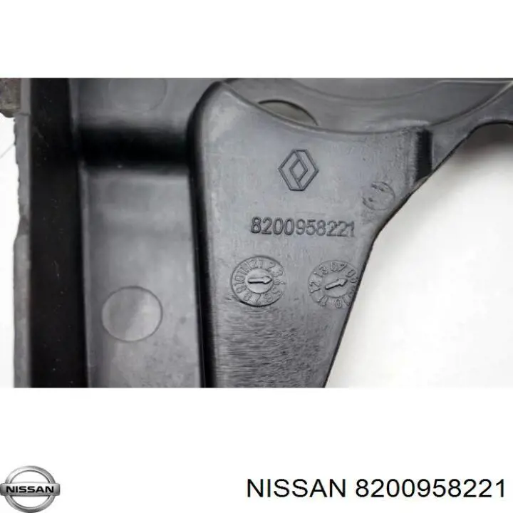 8200958221 Nissan tapa de correa de distribución interior