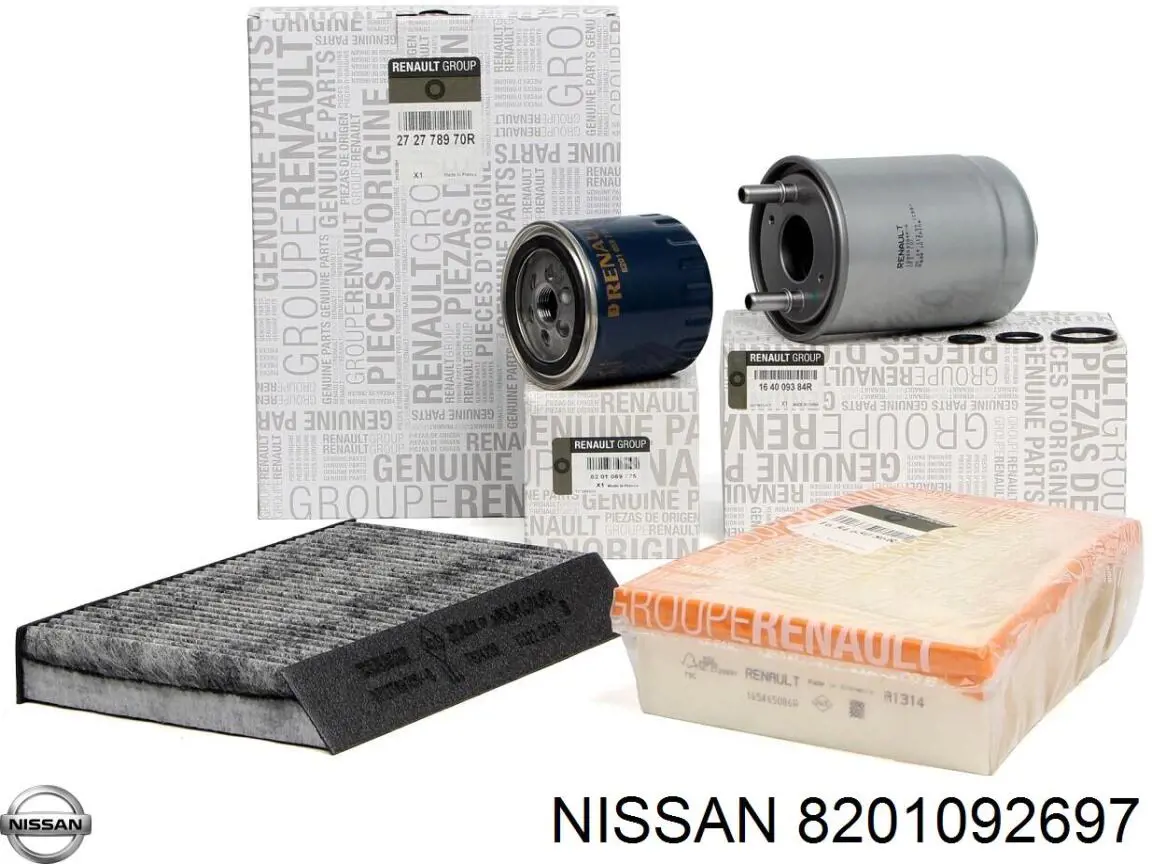 Filtro de aire Renault Megane 3 KZ0, KZ1