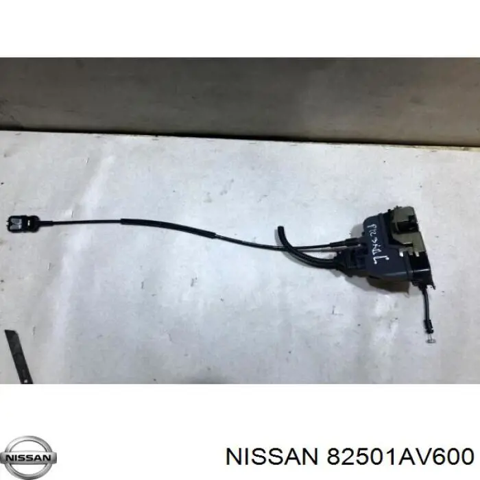 82501AV600 Nissan/Infiniti Cerradura de puerta trasera izquierda