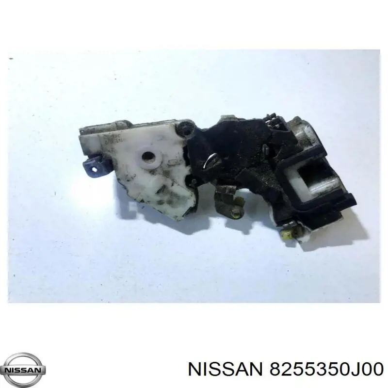 8255350J00 Nissan elemento de regulación, cierre centralizado, puerta trasera izquierda