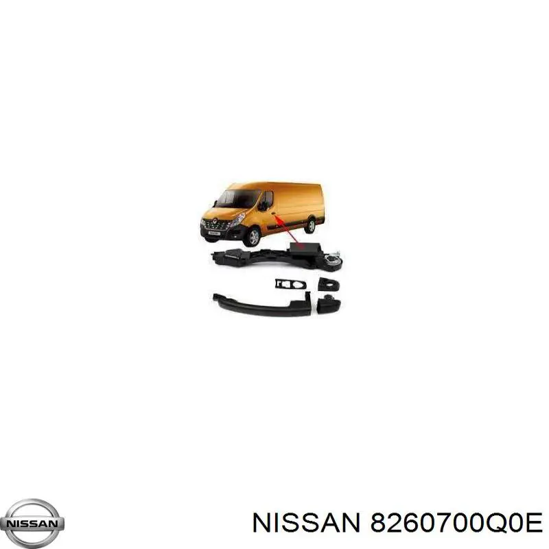 8260700Q0E Nissan