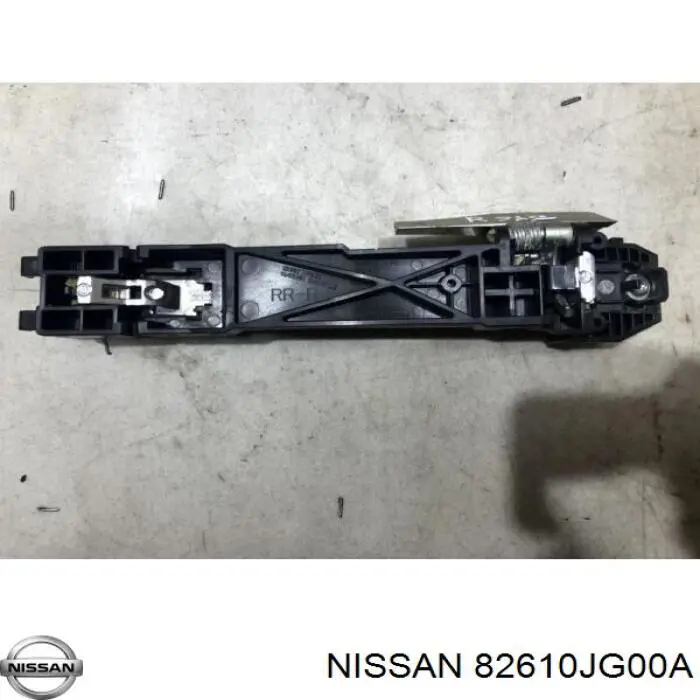 Comprar 82610JG00A Nissan/Infiniti Soporte de manija exterior de puerta trasera derecha
