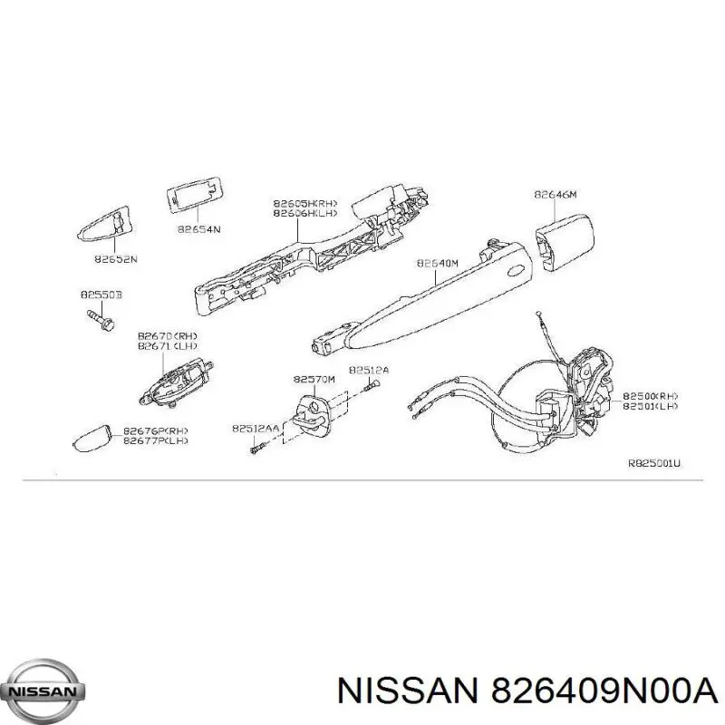 826409N00A Nissan