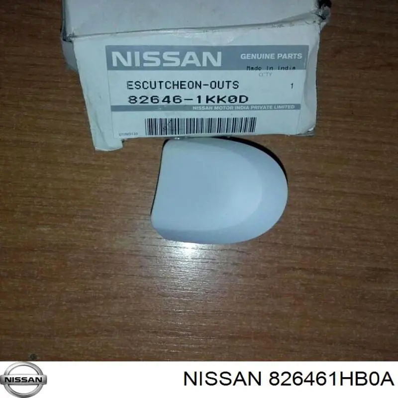 Comprar 826461HB0A Nissan/Infiniti Manija exterior izquierda de puerta delantera