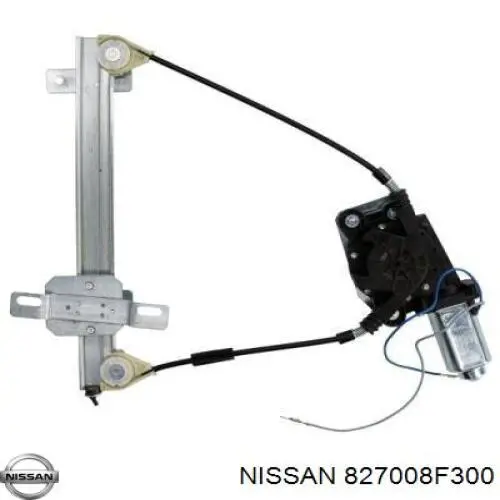 Mecanismo alzacristales, puerta trasera derecha para Nissan Terrano (R20)