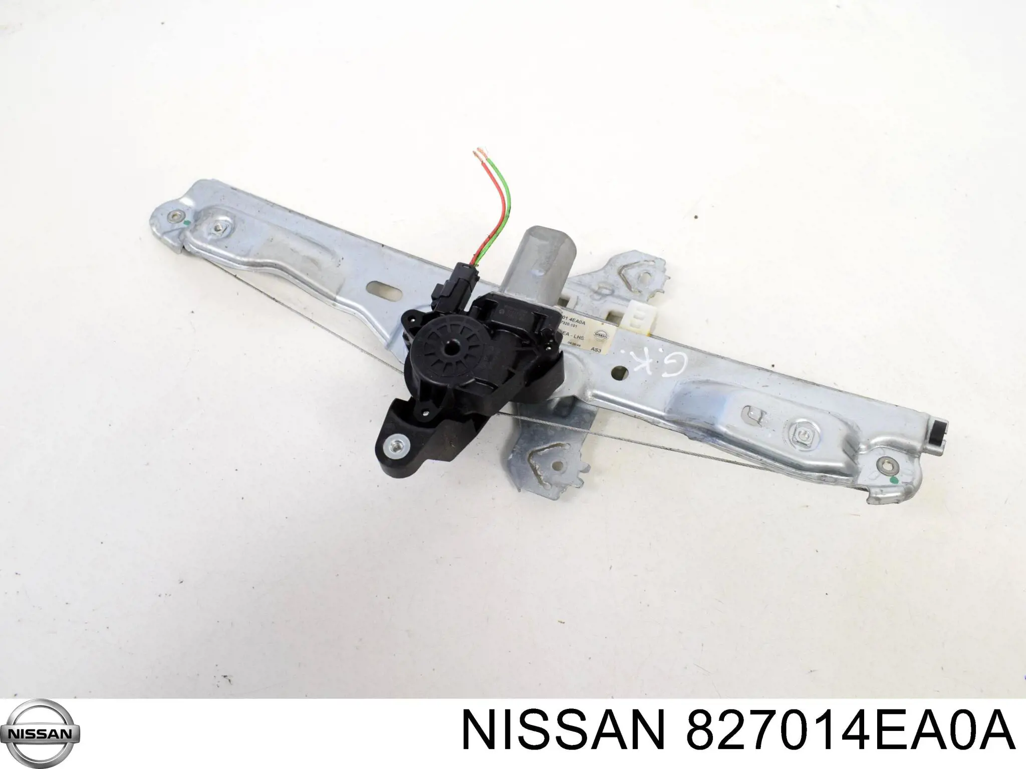 827014EA0A Nissan mecanismo de elevalunas, puerta trasera izquierda