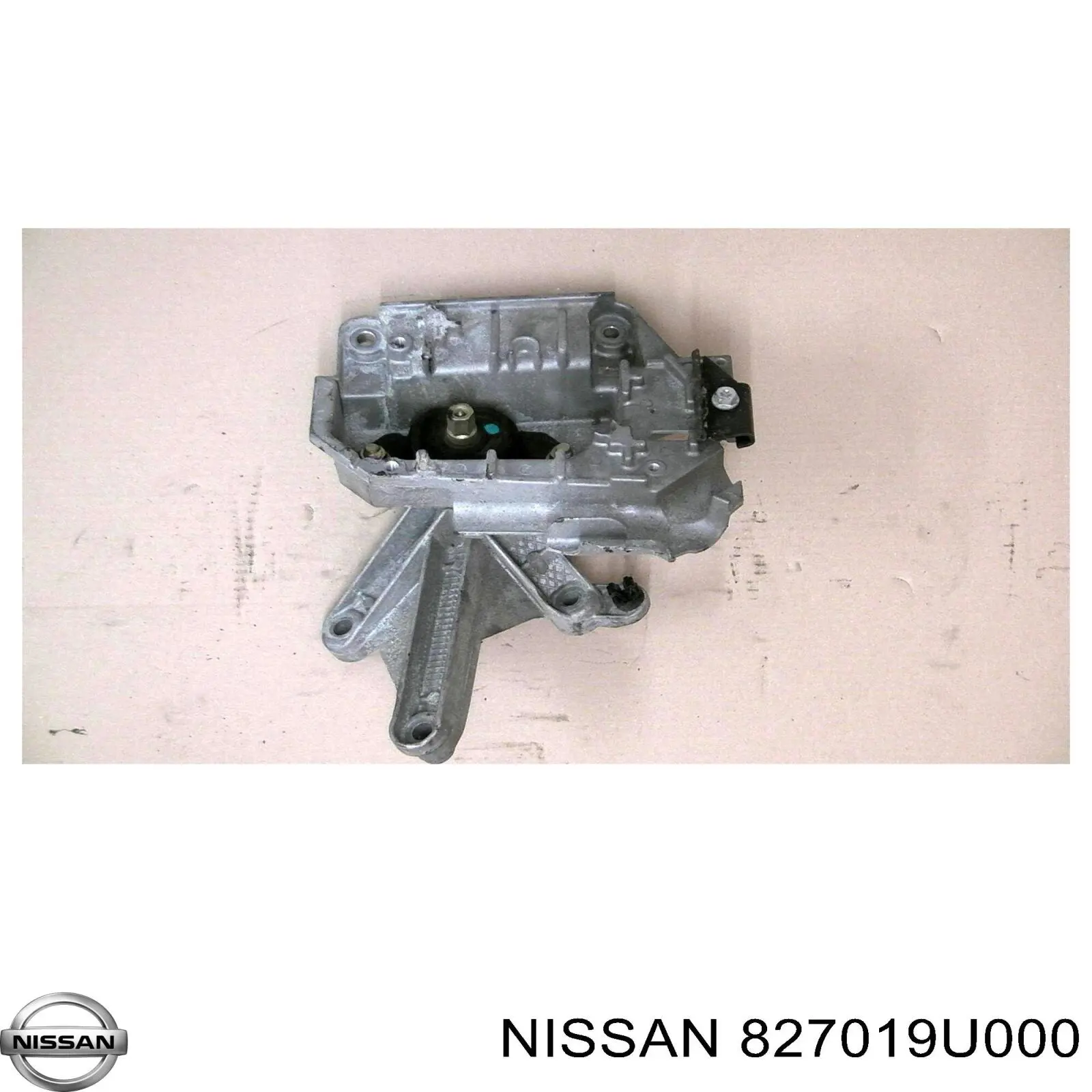 827019U000 Nissan mecanismo de elevalunas, puerta trasera izquierda