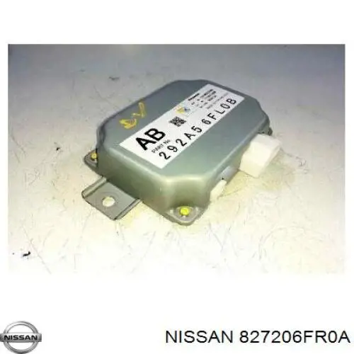827206FR0A Nissan mecanismo de elevalunas, puerta trasera derecha