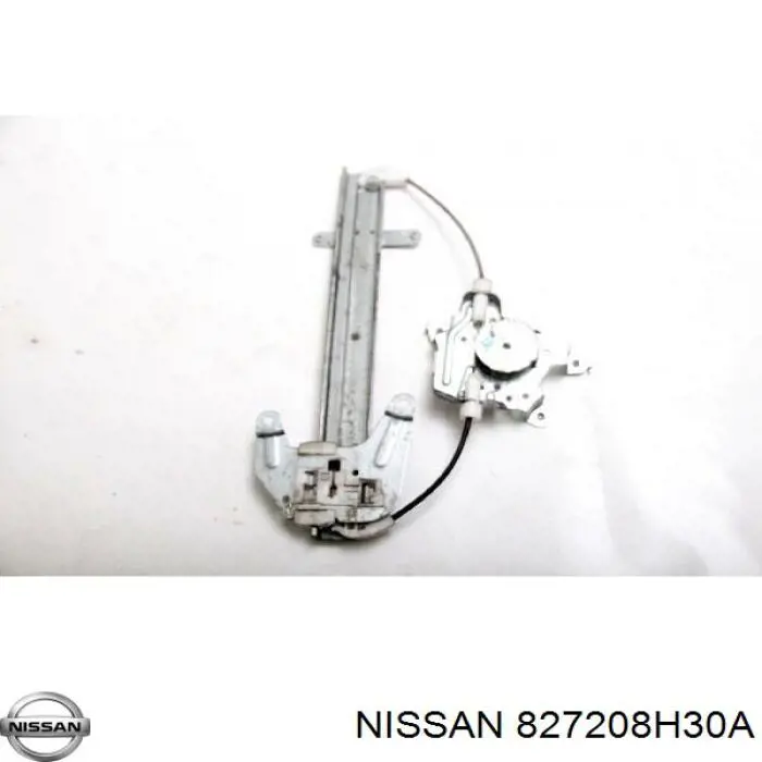 827208H30A Nissan mecanismo de elevalunas, puerta delantera derecha