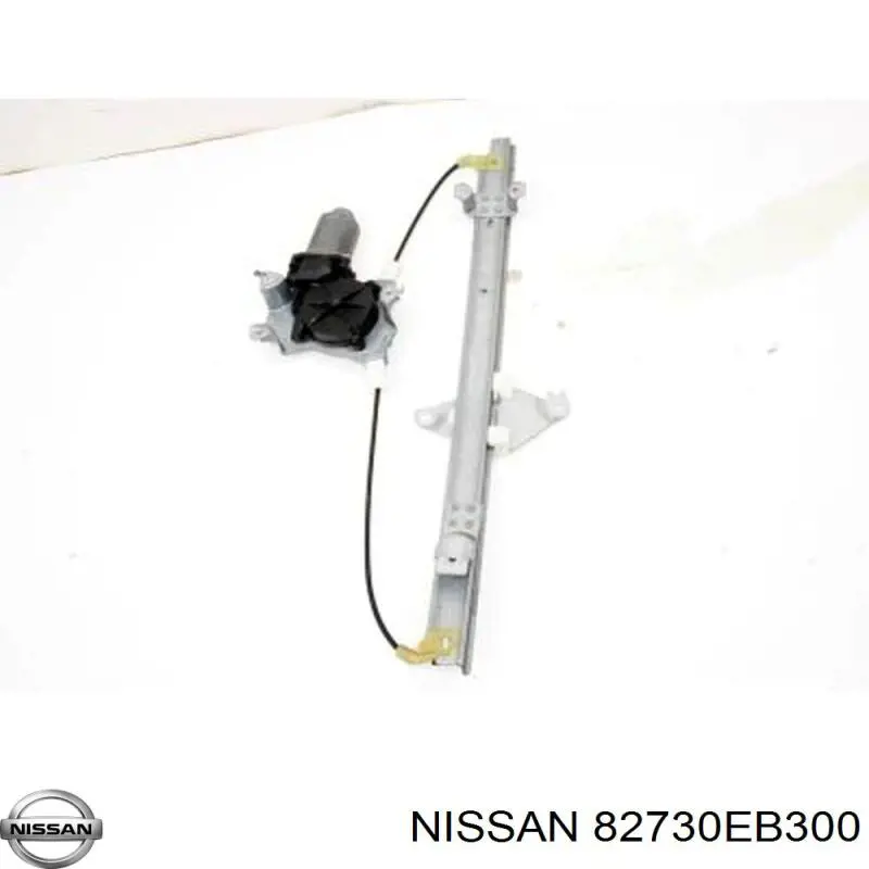 Motor eléctrico, elevalunas, puerta trasera derecha para Nissan Pathfinder (R51M)