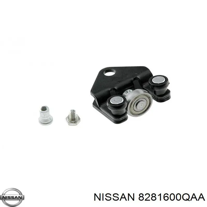Rodillo central derecho de puerta corrediza 7700352379 Nissan/Infiniti