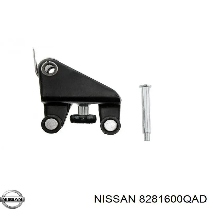 Comprar 8281600QAD Nissan/Infiniti Rodillo central derecho de puerta corrediza