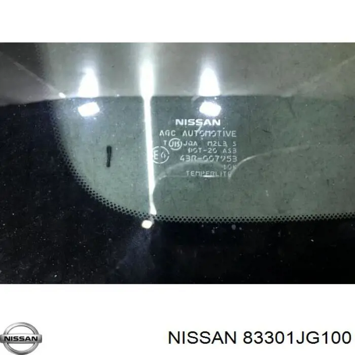 Ventanilla costado superior izquierda (lado maletero) para Nissan X-Trail (T31)