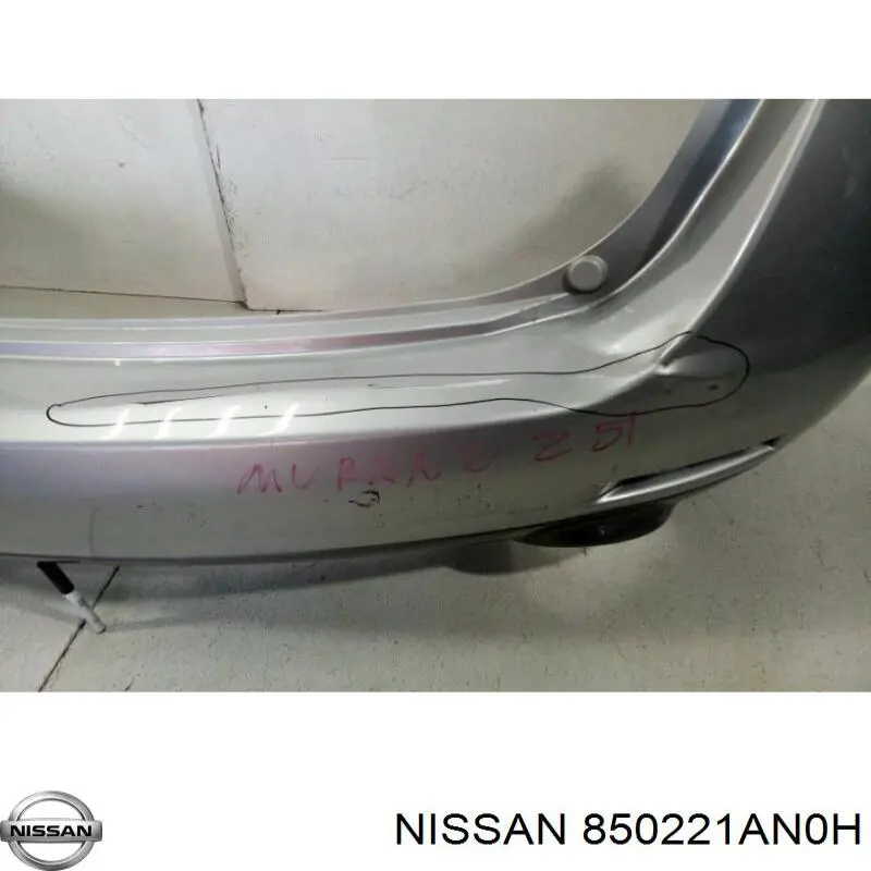 Paragolpes Nissan/Infiniti 850221AN0H precio, desde 691,43 EUR