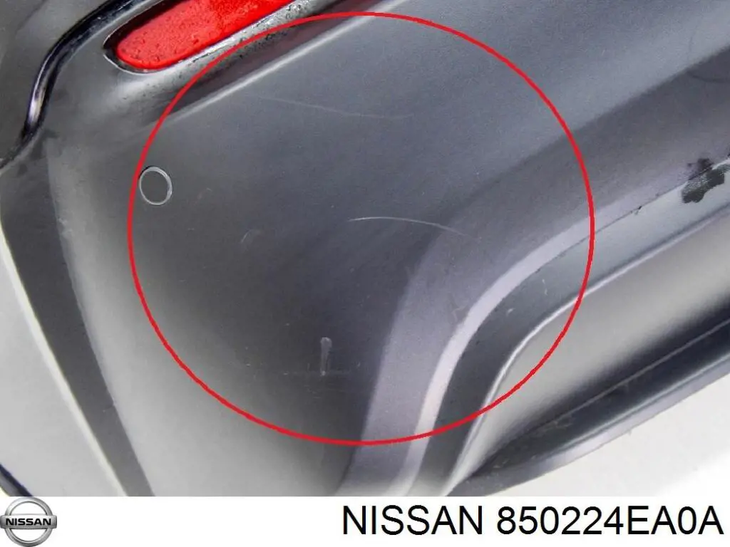 Parachoques trasero 850224EA0A Nissan/Infiniti
