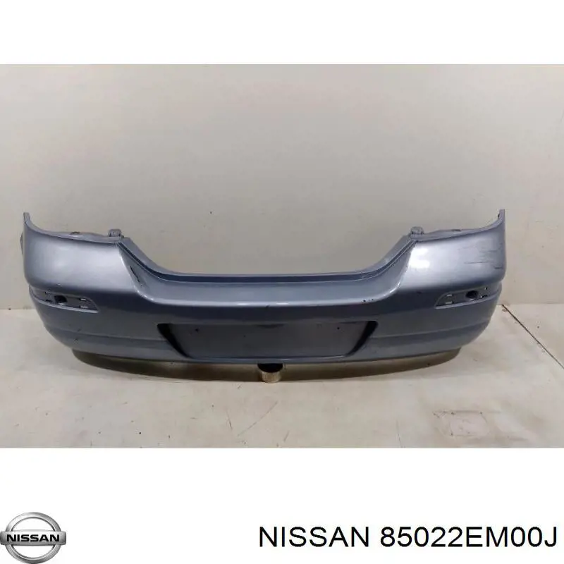 85022EM00J Nissan parachoques trasero