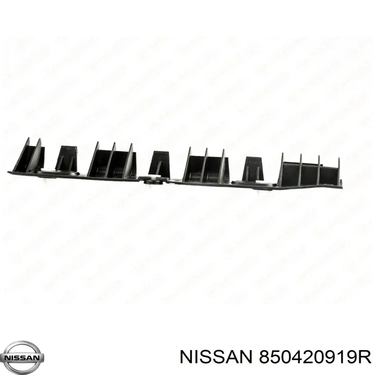 850420919R Nissan soporte de parachoques trasero izquierdo