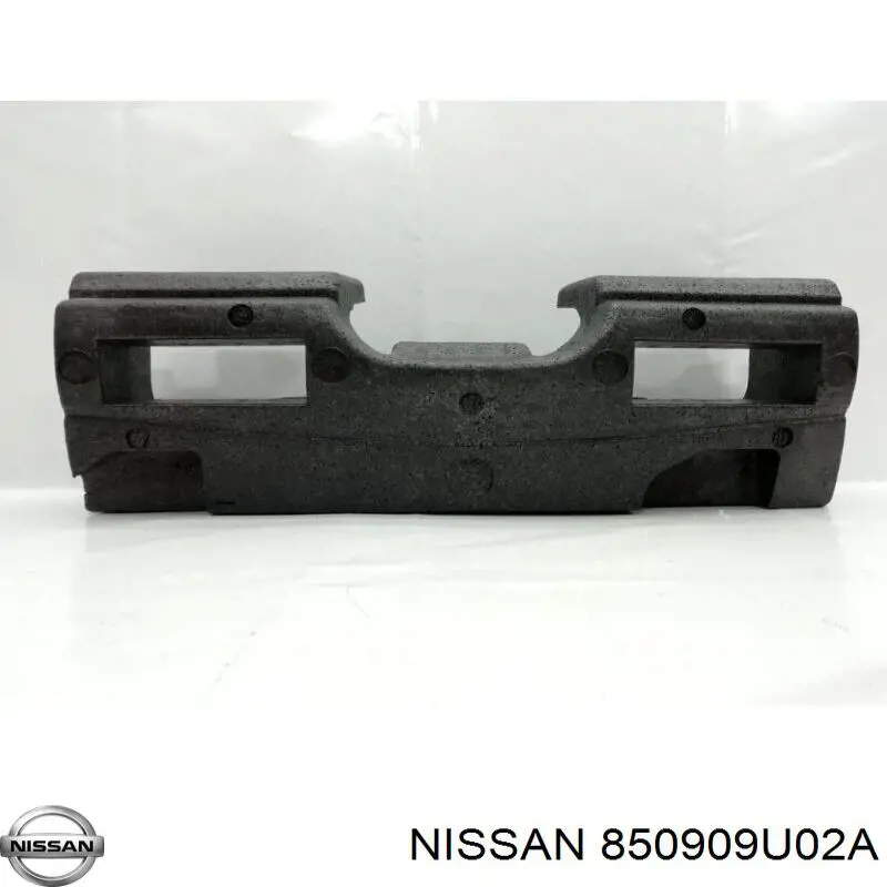 850909U02A Nissan absorbente parachoques trasero