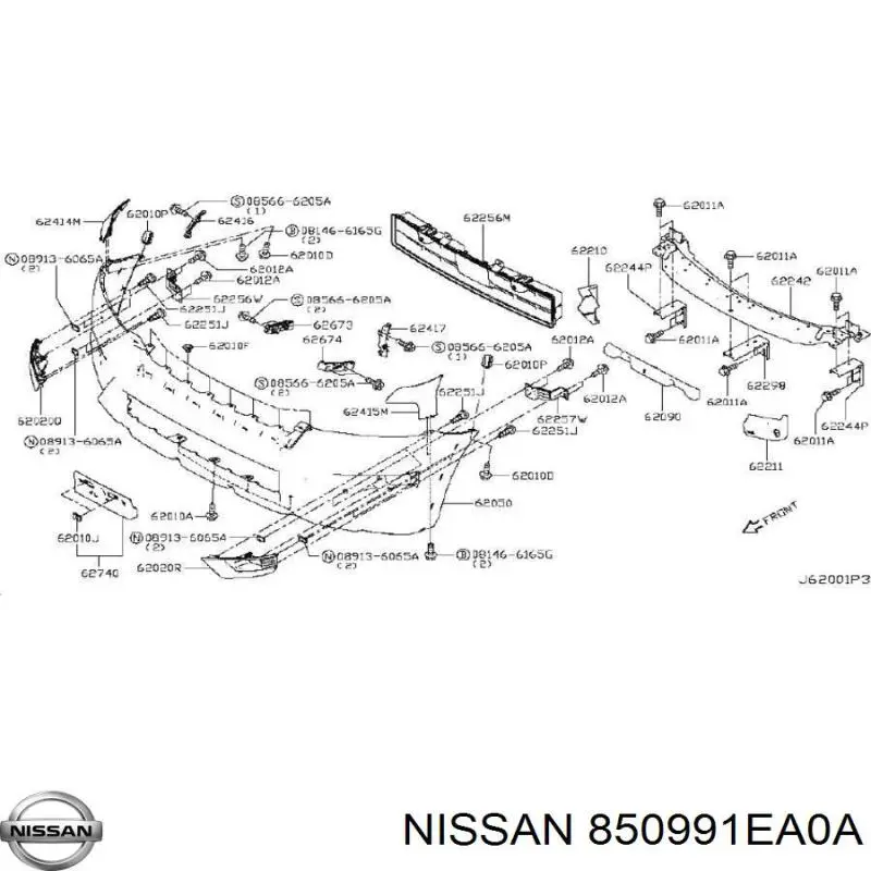 850991EA0A Nissan