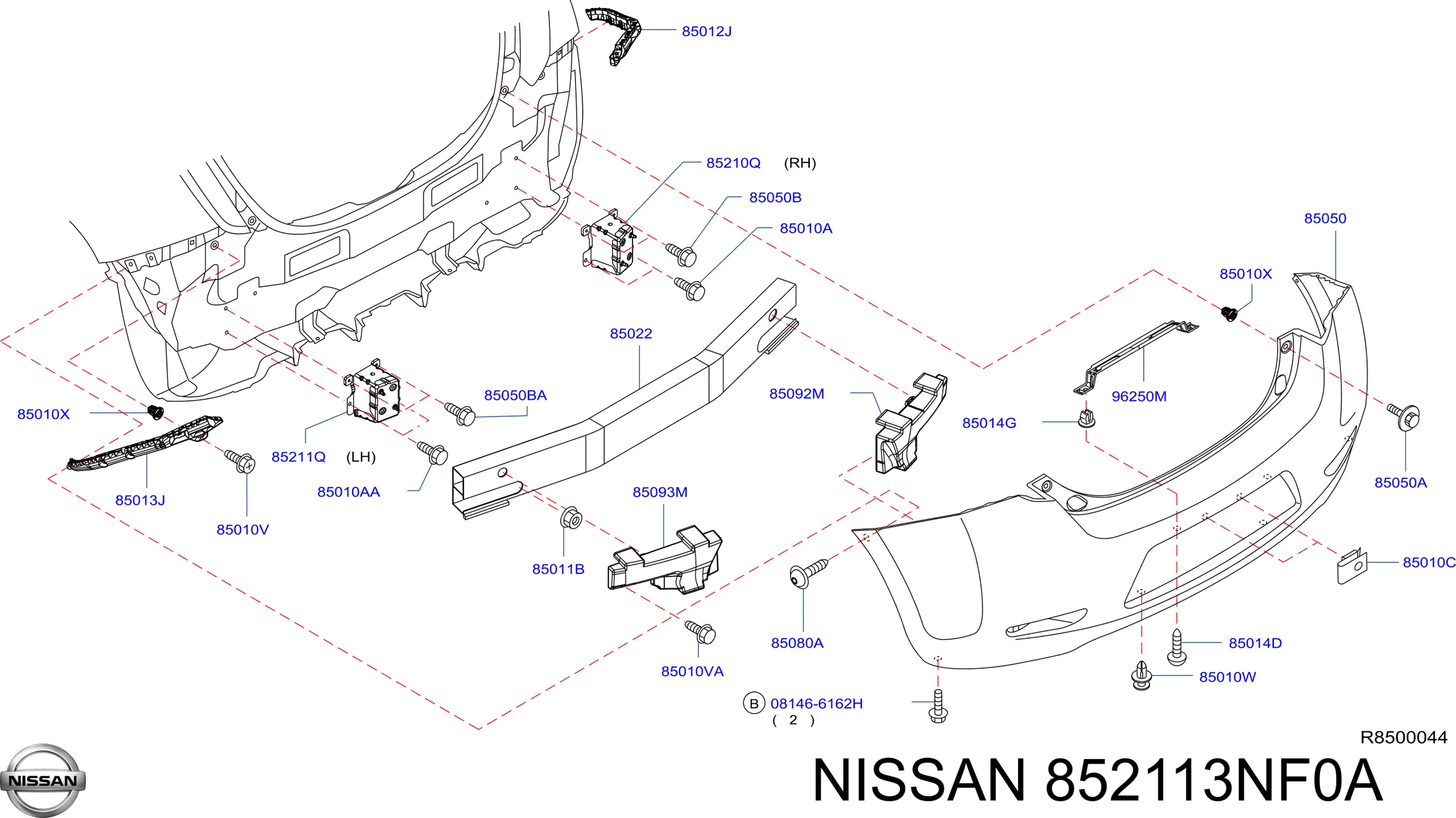 852113NF0A Nissan