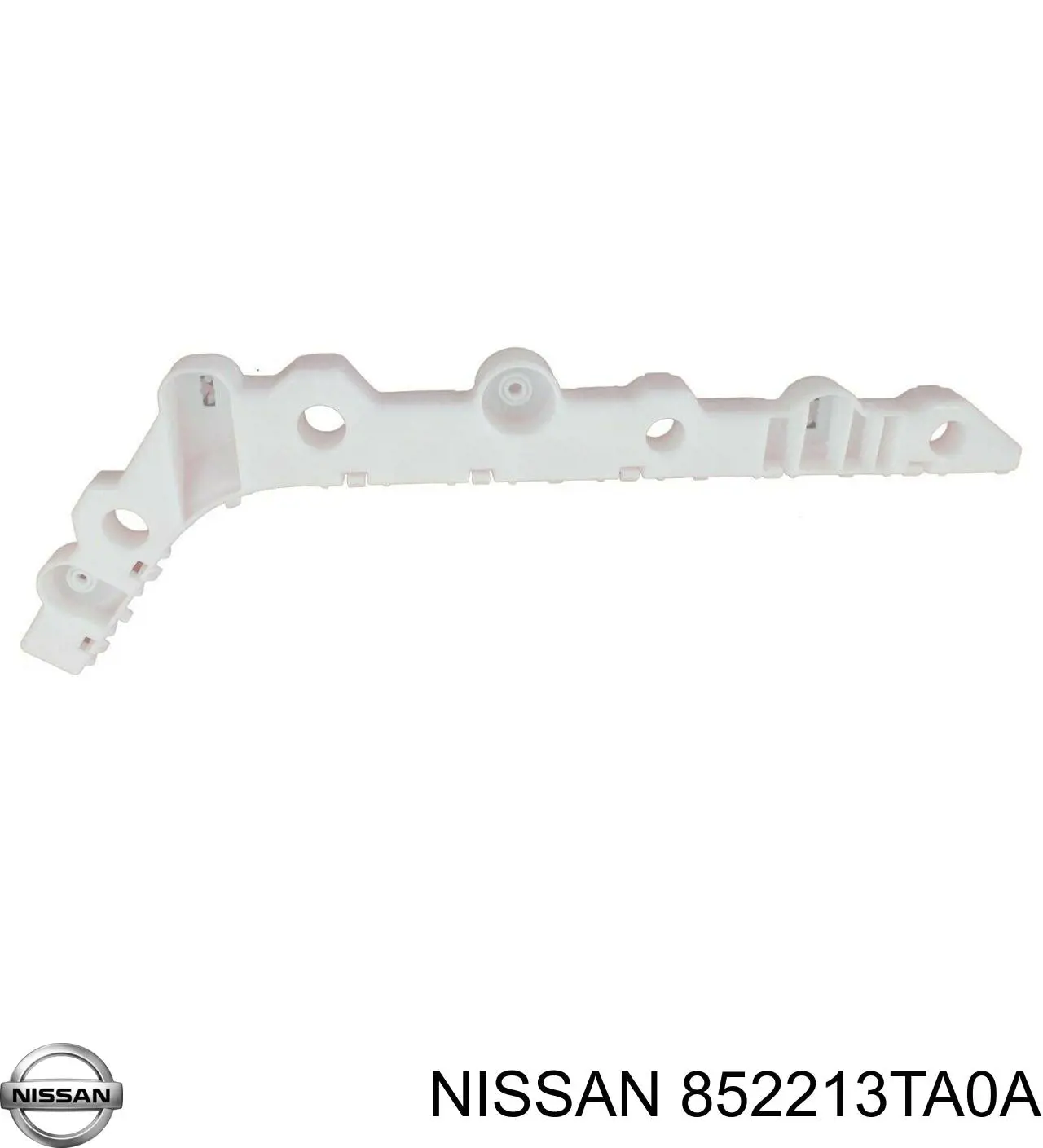 Soporte de paragolpes trasero izquierdo para Nissan Teana (L33)