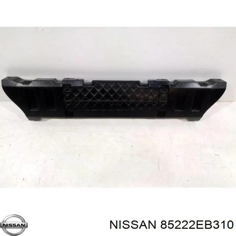 85222EB310 Nissan soporte de parachoques trasero central
