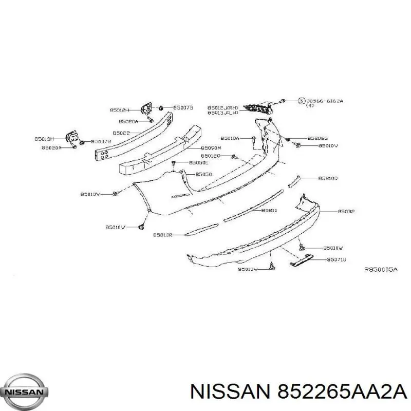 852265AA2A Nissan