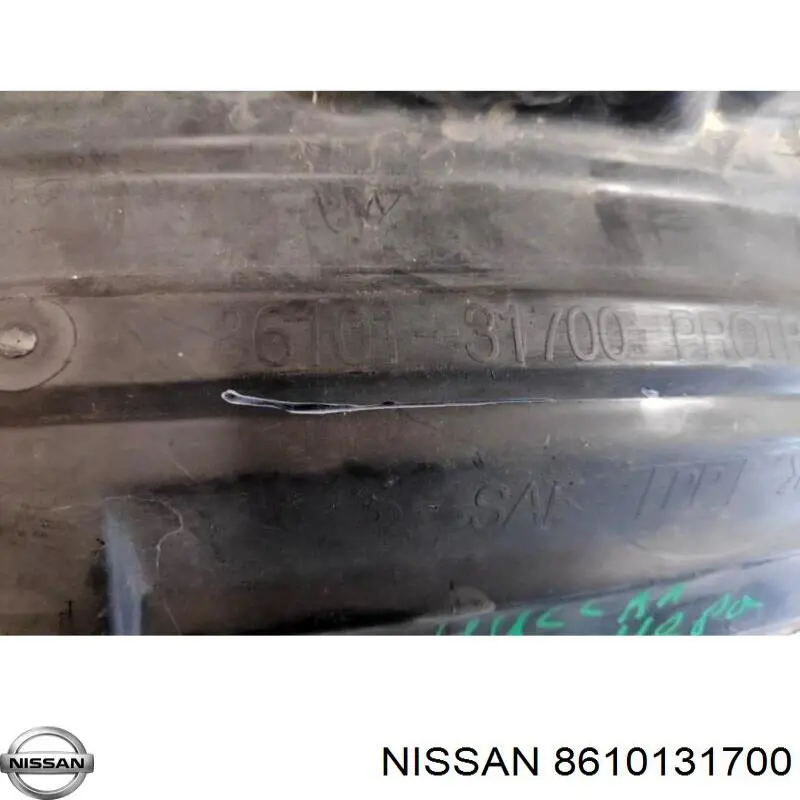 Guardalodos interior izquierdo, guardafango delantero Nissan/Infiniti 6382395F0A precio, desde 16,17 EUR