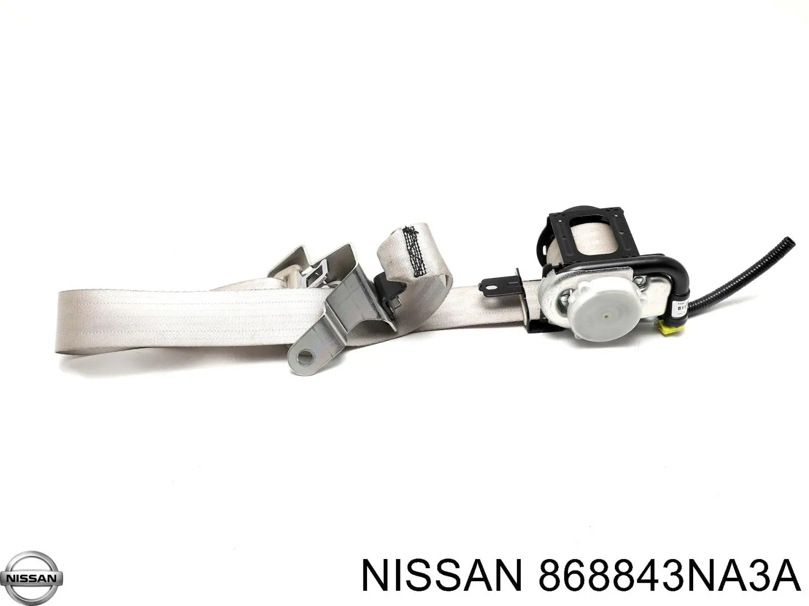 Cinturón de seguridad delantero derecho Nissan LEAF (ZE0U)