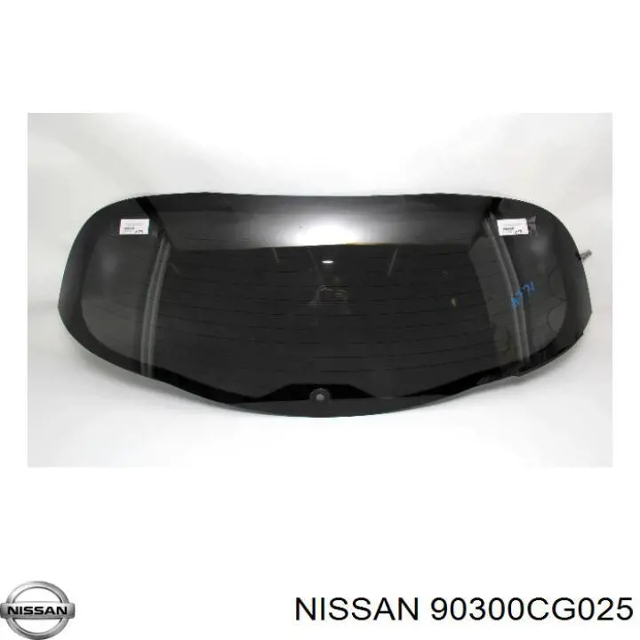 90300CG025 Nissan cristal de el maletero, 3/5 puertas traseras (trastes)