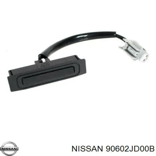 Comprar 90602JD00B Nissan/Infiniti Botón de accionamiento del cierre de la tapa del maletero (puerta trasera 3/5)
