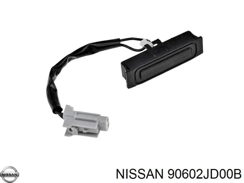 Comprar 90602JD00B Nissan/Infiniti Botón de accionamiento del cierre de la tapa del maletero (puerta trasera 3/5)