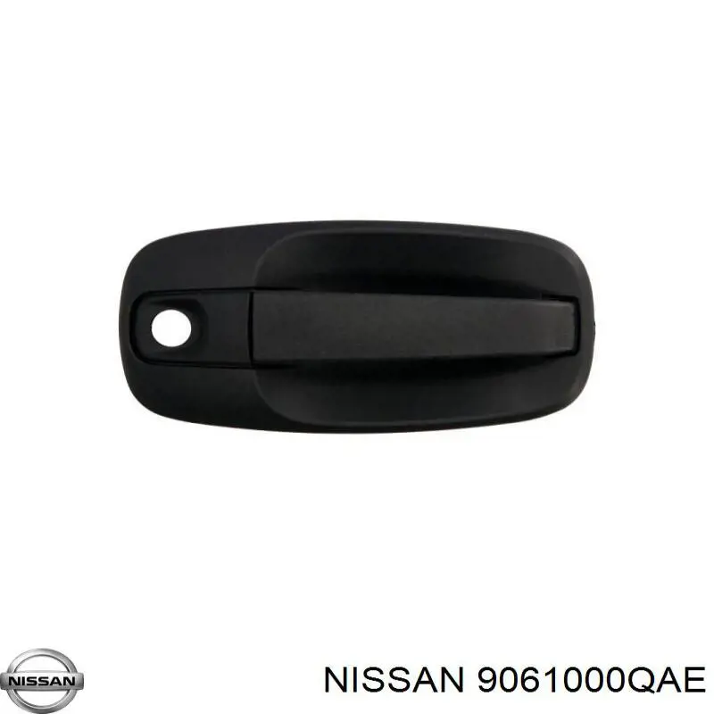 Manecilla de puerta de batientes, derecha exterior para Nissan Primastar (F4)
