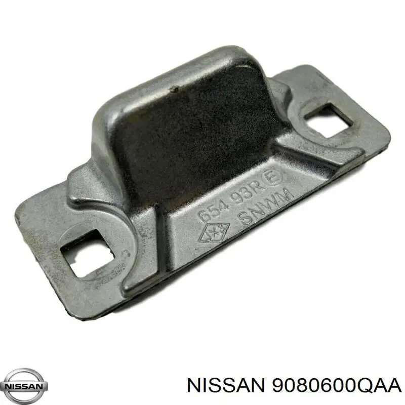 Cerradura inferior de puerta trasera derecha de doble hoja 9080600QAA Nissan/Infiniti