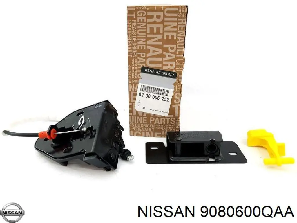 Comprar 9080600QAA Nissan/Infiniti Cerradura inferior de puerta trasera derecha de doble hoja
