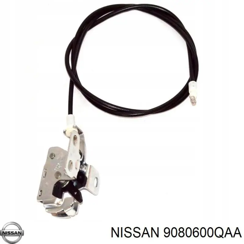 Cerradura inferior de puerta trasera derecha de doble hoja 9080600QAA Nissan/Infiniti